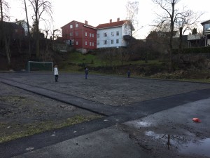 Strømsveienveien velforening - ballflate med asfaltkant - 21 12 15
