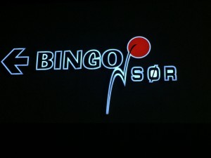 Logo Bingo Sør as på Stoa 22 3 16